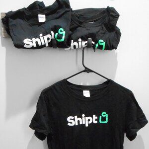 Lot of 3 Shipt Shopper Black Short Sleeve Unisex T-shirts-Size Small-Gildan
